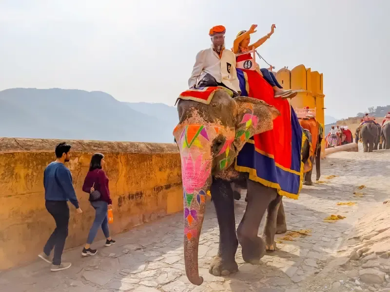 Amber Fort in Jaipur